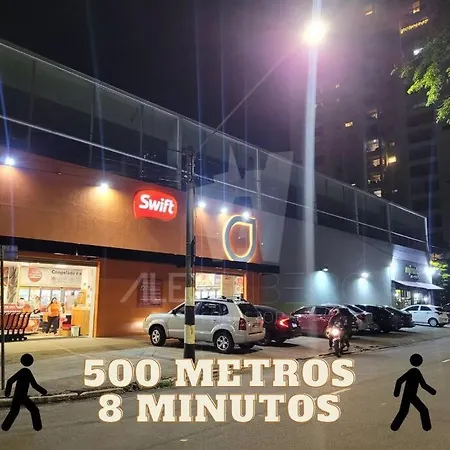 Ap 1 Quarto Com Varanda, Burle Marx, Berrini, Chucri Zaidan Sao Paulo Exterior photo
